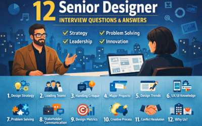 12 Senior Designer Interview Questions and Answers (With Reasoning Behind Each Answer)